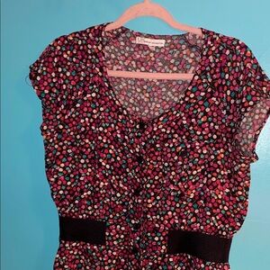 French Connection colorful women’s jumpsuit size medium